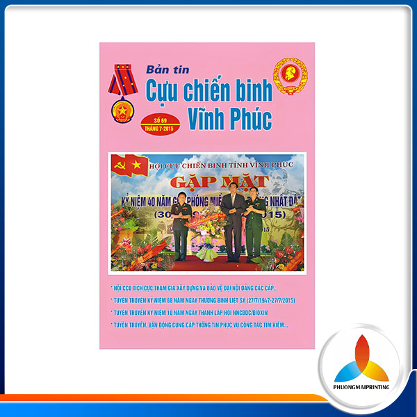 In bản tin, tạp chí